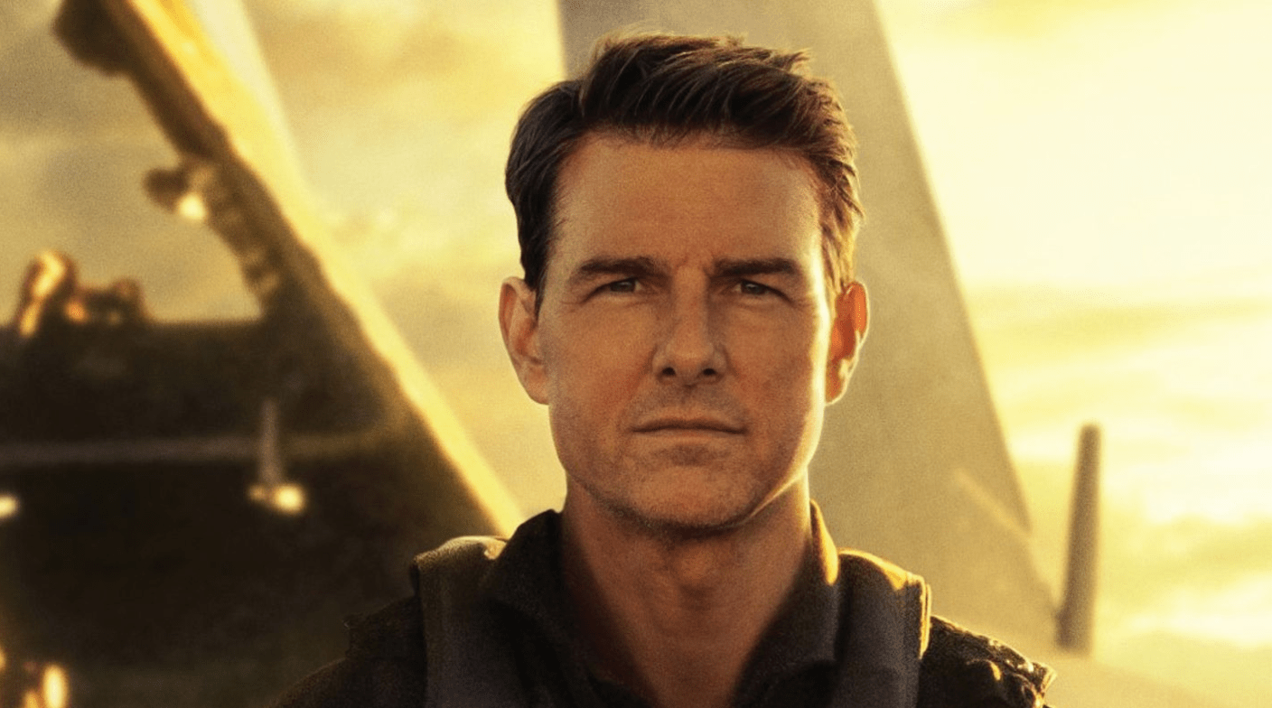 Portrait de Tom Cruise, utilisé pour illustrer l'œuvre LEGO pixelisée créée par l'artiste contemporain qargo en hommage à l'acteur emblématique du cinéma d'action.