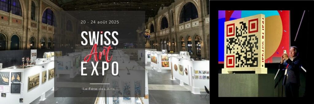 Swiss Art Expo 2025 : l’art LEGO de qargo à Zurich