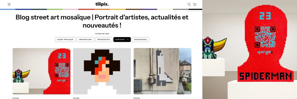 Interview – portrait de l’artiste qargo par Tilipix